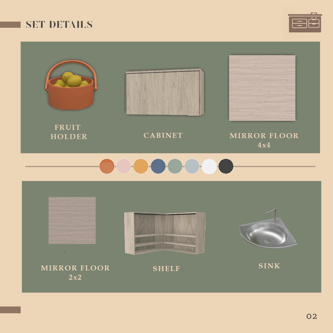 Галерея мода Набор для кухни Modular Udden Kitchen #2